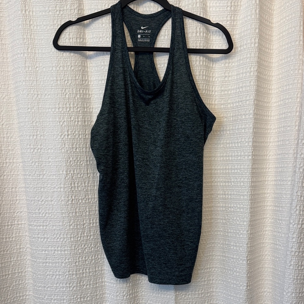 Nike Charcoal Gray Dri-FIT Tank Top
